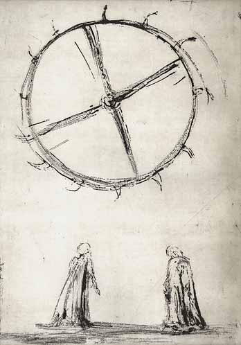 Der Ackermann und der Tod: Lebensrad