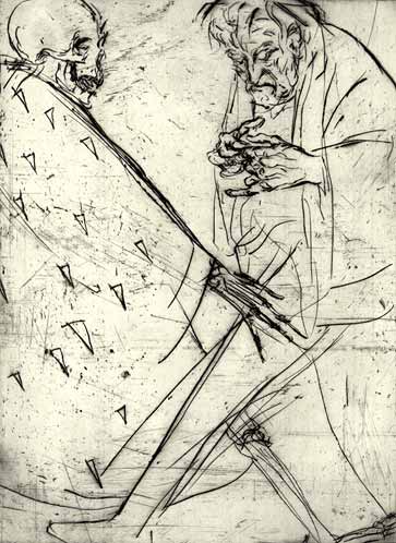 Der Ackermann und der Tod: Tod und Ackermann