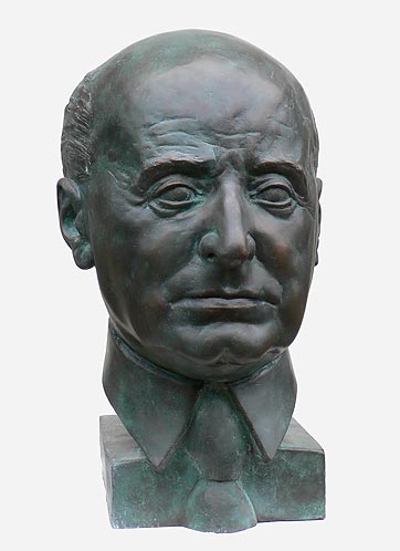 Büsten/Porträts: Gottfried Benn