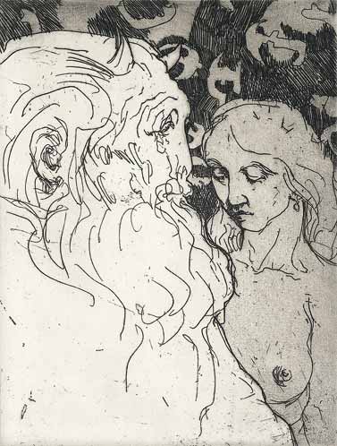 Faun: Faun mit Mädchen