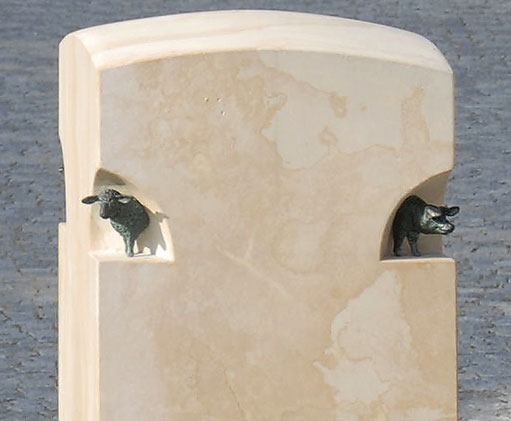 Fiek'n-Brunnen zu Hagenow: Detail