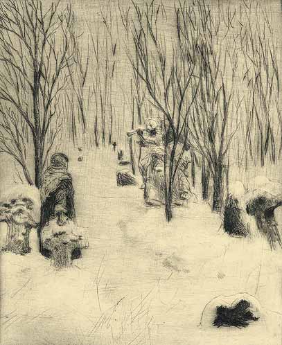 Für Georg Trakl: Auf dem Friedhof