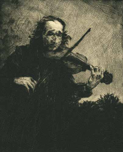 Für Georg Trakl: Der Dorfgeiger