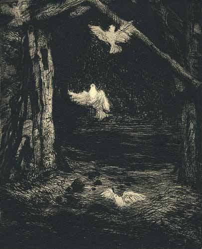 Für Georg Trakl: Tauben