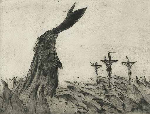 Papstradierungen: Drei Kreuze