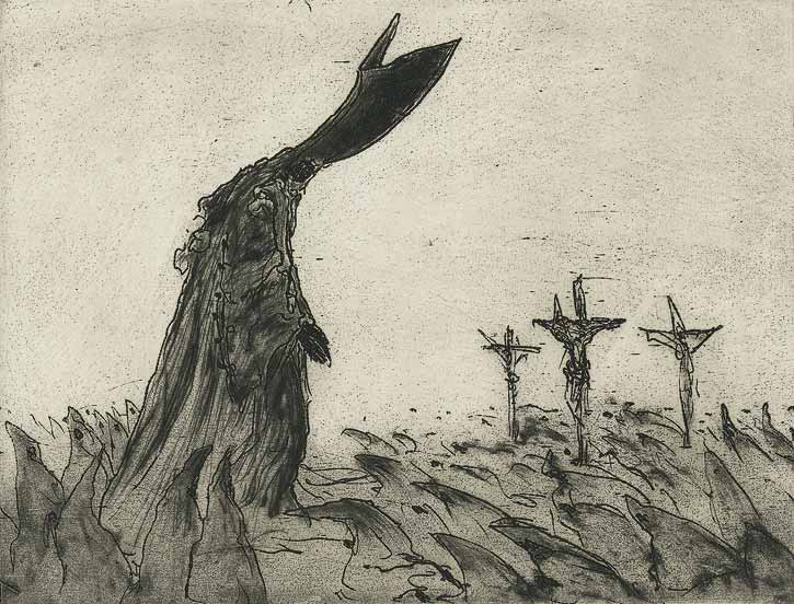 Papstradierungen: Drei Kreuze